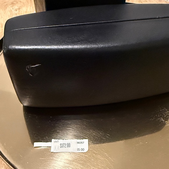 Versace Sunglasses with Black Frame and Gold Details - Picture 5 of 7